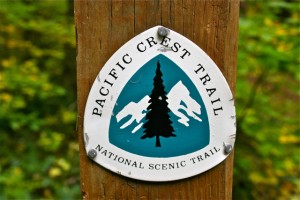 Pacific Crest Trail sign